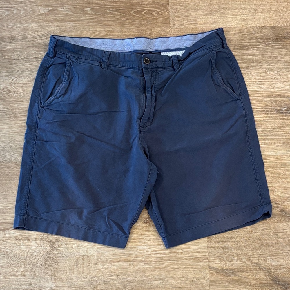 J. Crew Navy Flat Front Shorts